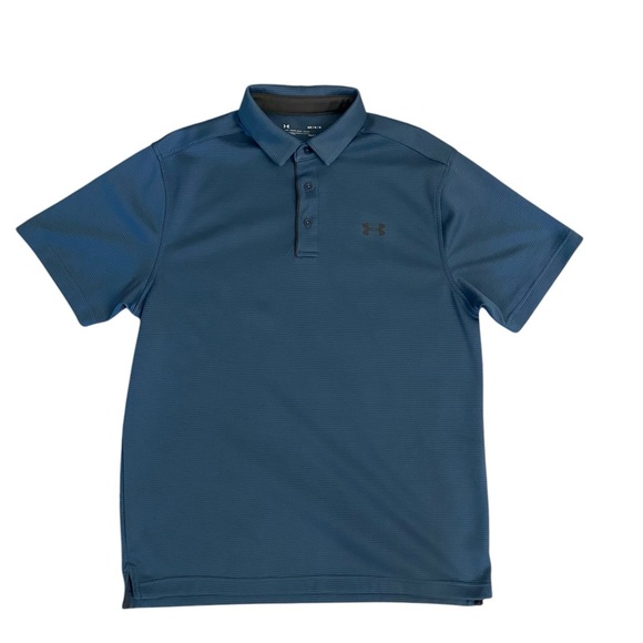 Under Armour Men's Blue Performance Polo - Picture 3 of 7
